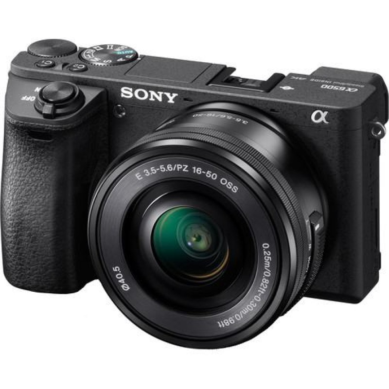 Sony Alpha a6500 Mirrorless Digital Camera with 16-50mm Lens Kit